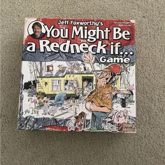 Toys Jeff Foxworthys You Might Be A Redneck Board Game Complete
